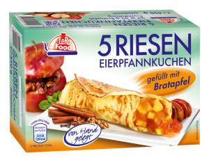Eierpfannkuchen Erdbeere von Lero